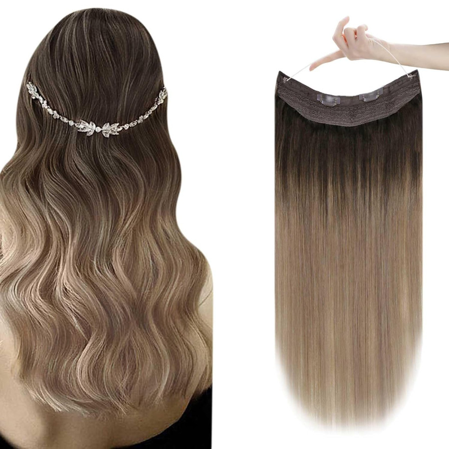 Flip In OMBRE Saten Natural / Blond Nisipiu